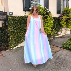 Ombré Maxi Dress